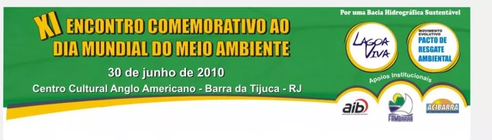 XI ENCONTRO COMEMORATIVO A SEMANA DA ECOLOGIA 2010