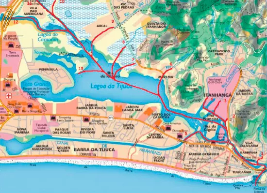 PARQUE ORLA DA LAGOA DA TIJUCA,